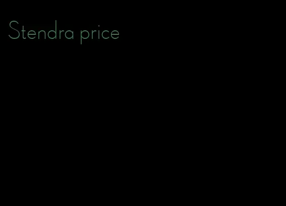 Stendra price
