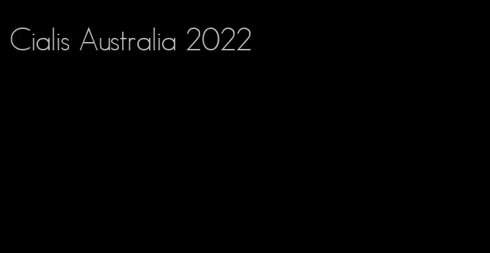 Cialis Australia 2022