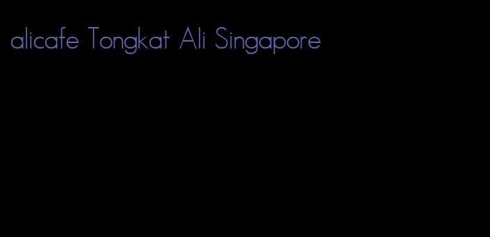 alicafe Tongkat Ali Singapore