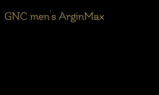 GNC men's ArginMax