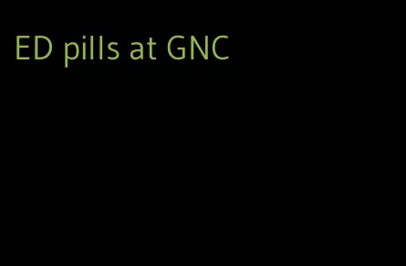 ED pills at GNC