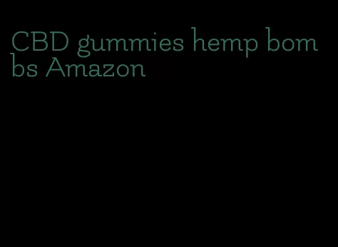 CBD gummies hemp bombs Amazon
