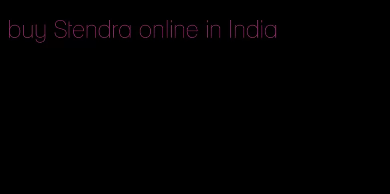 buy Stendra online in India