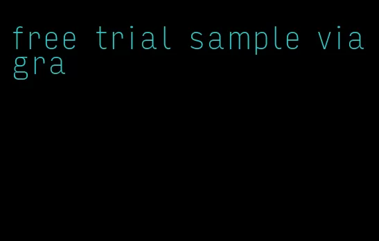 free trial sample viagra