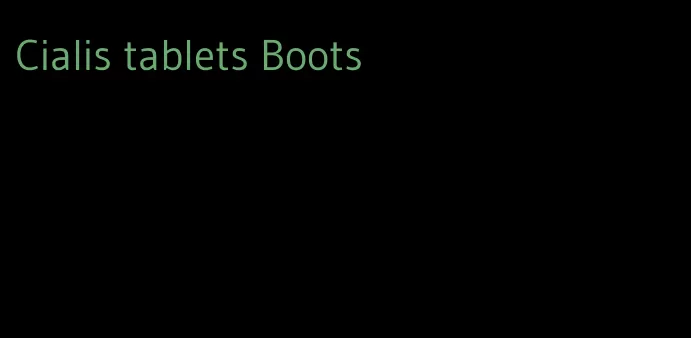 Cialis tablets Boots