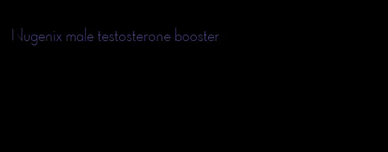 Nugenix male testosterone booster