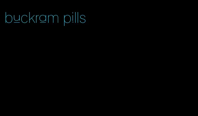 buckram pills