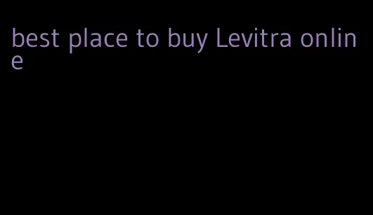 best place to buy Levitra online