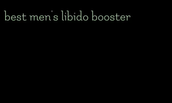 best men's libido booster