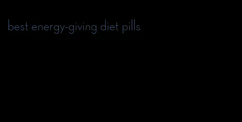 best energy-giving diet pills