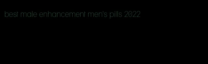 best male enhancement men's pills 2022