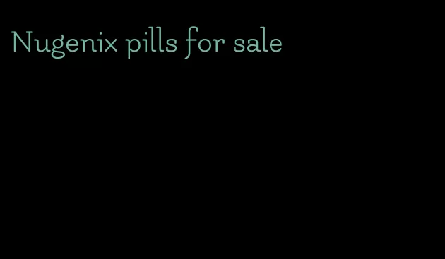 Nugenix pills for sale