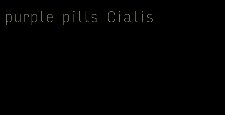 purple pills Cialis