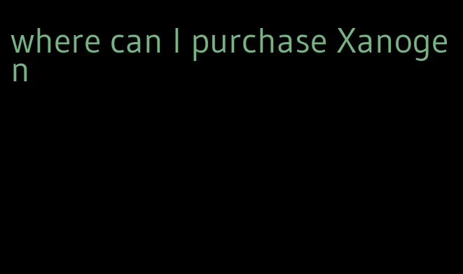 where can I purchase Xanogen