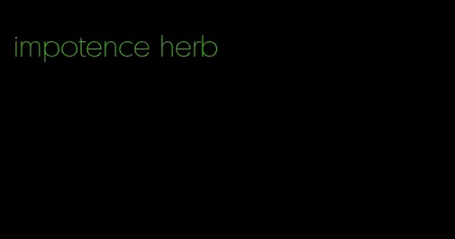 impotence herb