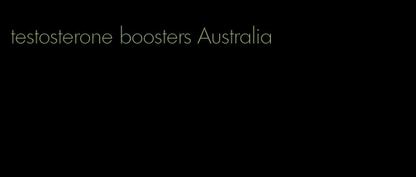 testosterone boosters Australia