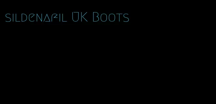 sildenafil UK Boots