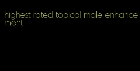 highest rated topical male enhancement
