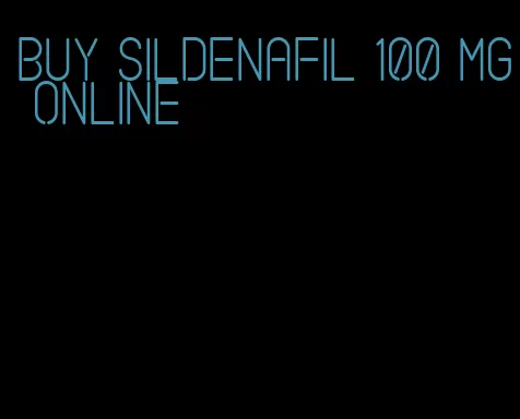 buy sildenafil 100 mg online