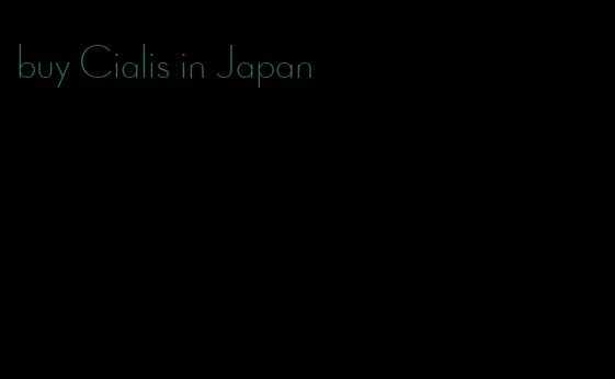 buy Cialis in Japan