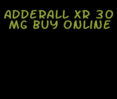 Adderall XR 30 mg buy online