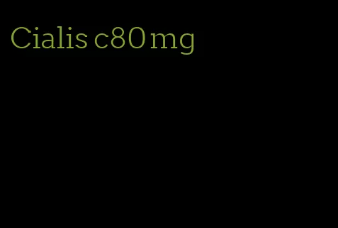 Cialis c80 mg