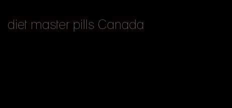 diet master pills Canada