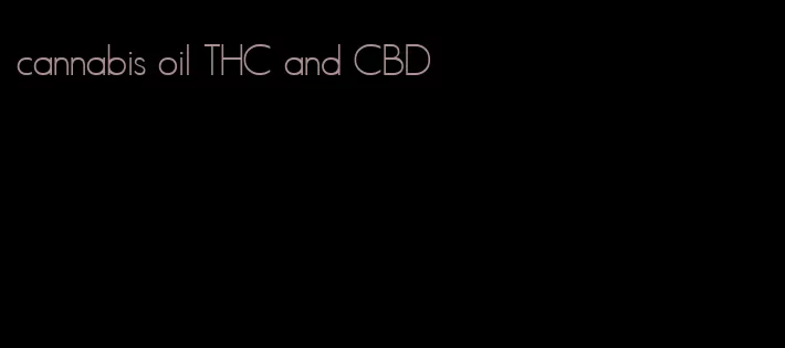 cannabis oil THC and CBD
