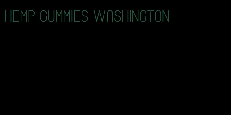 hemp gummies Washington