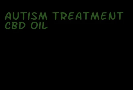 autism treatment CBD oil