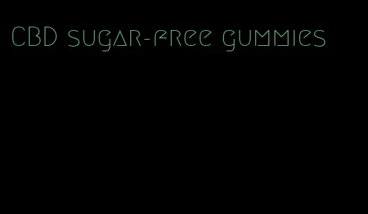 CBD sugar-free gummies