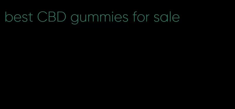 best CBD gummies for sale