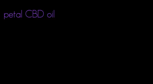 petal CBD oil