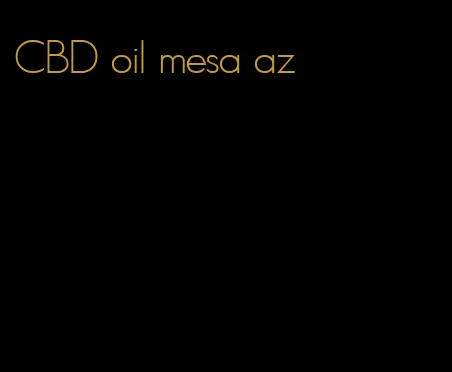 CBD oil mesa az