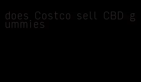 does Costco sell CBD gummies
