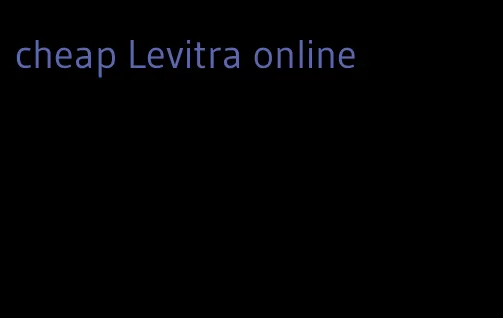cheap Levitra online
