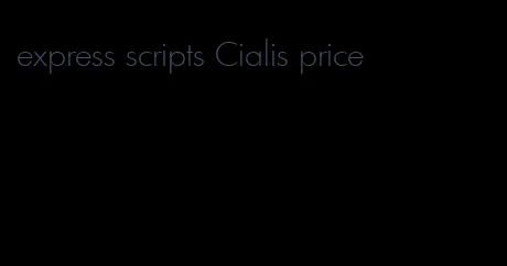express scripts Cialis price