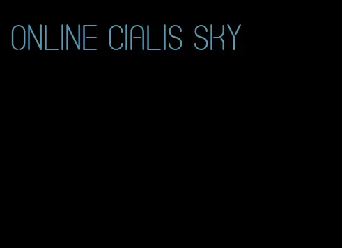 online Cialis sky