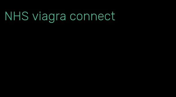 NHS viagra connect