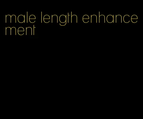 male length enhancement