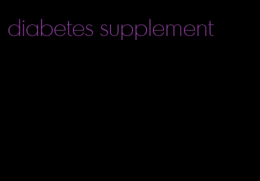 diabetes supplement
