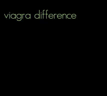 viagra difference