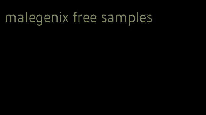 malegenix free samples