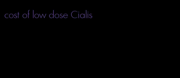 cost of low dose Cialis