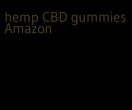 hemp CBD gummies Amazon