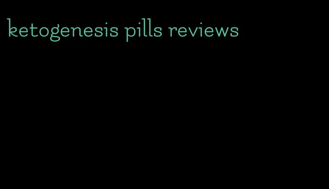 ketogenesis pills reviews