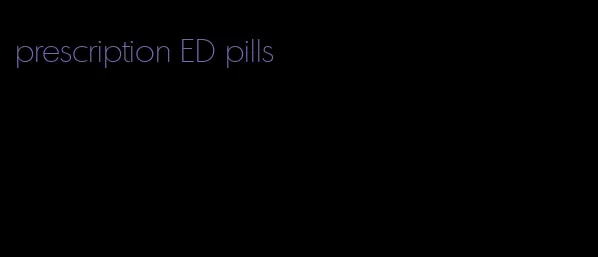prescription ED pills