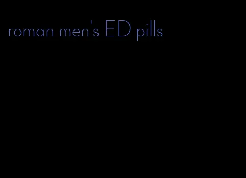 roman men's ED pills