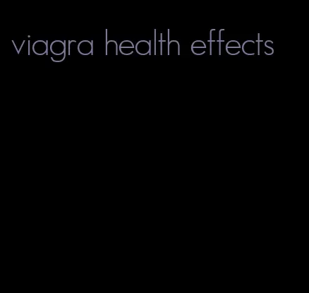 viagra health effects