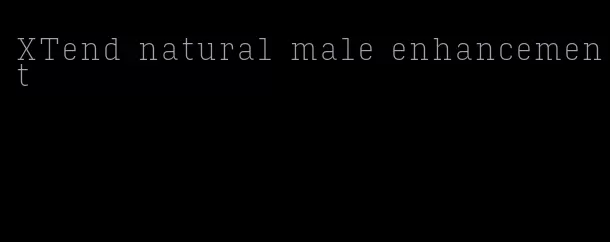 XTend natural male enhancement